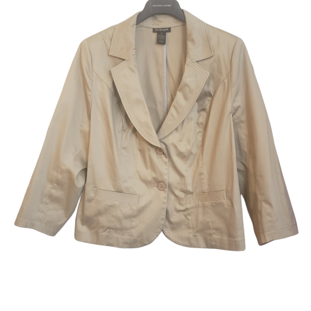 Lane Bryant Khaki Jacket